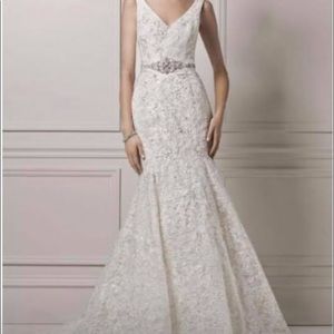 Oleg Cassini wedding dress